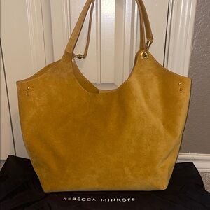Rebecca Minkoff The Perfect Tote in Oro NEW